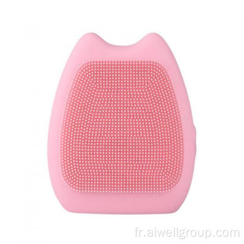 Clean à brosse à lavage en silicone mignon